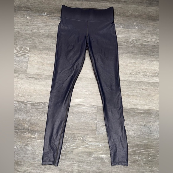 Carbon38 takara shine charcoal gray full length leggings size XS - Picture 3 of 7